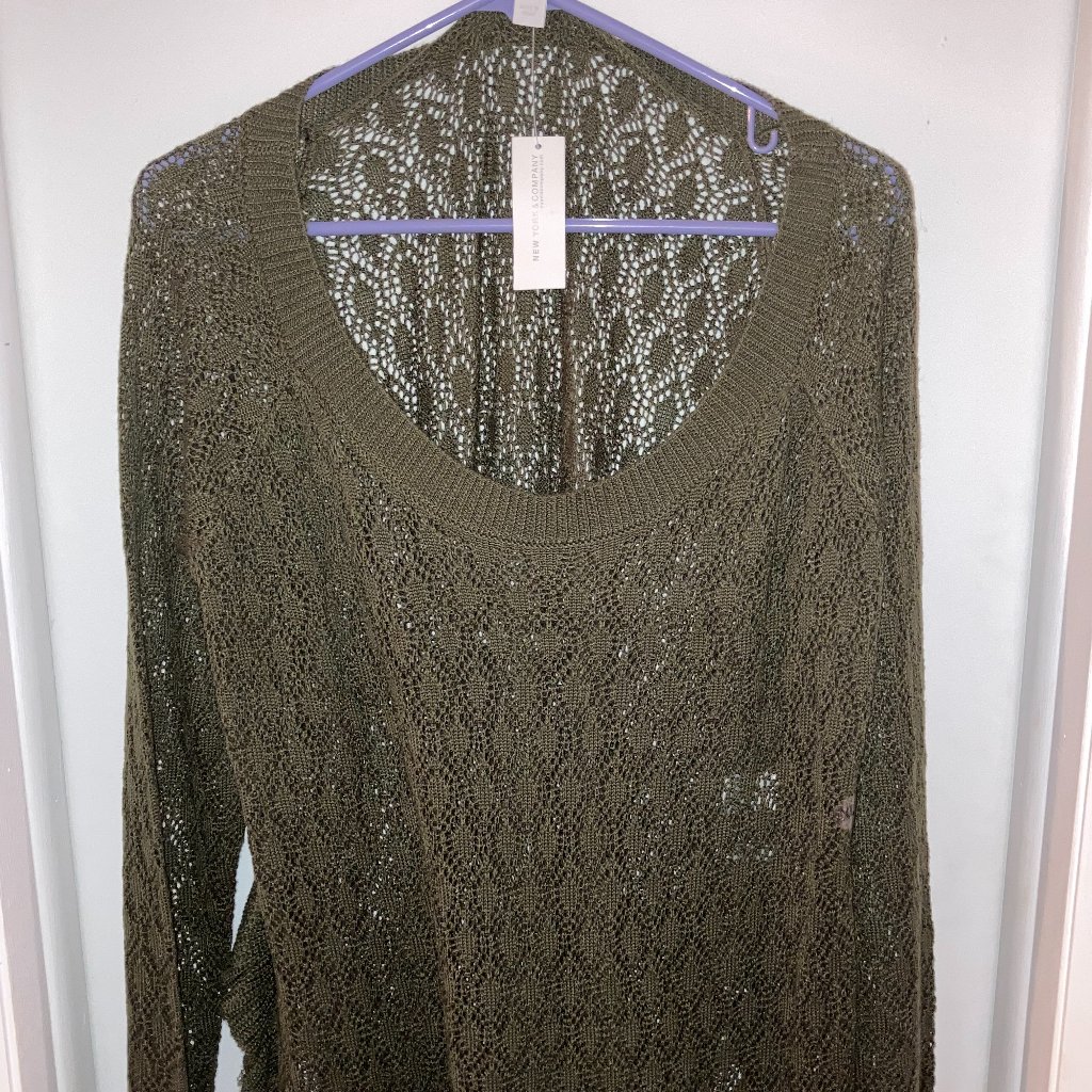 Sweater With Split Sides